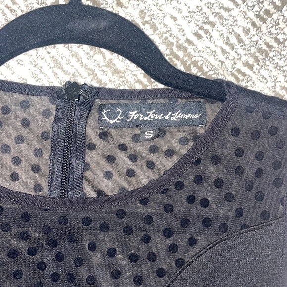 For Love & Lemons size small knit skater dress - Picture 2 of 5